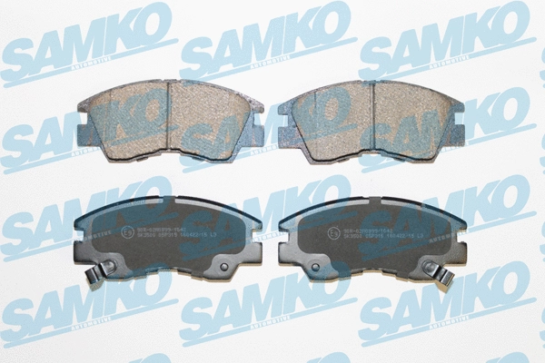 Diskinių stabdžių trinkelių rinkinys SAMKO 5SP315