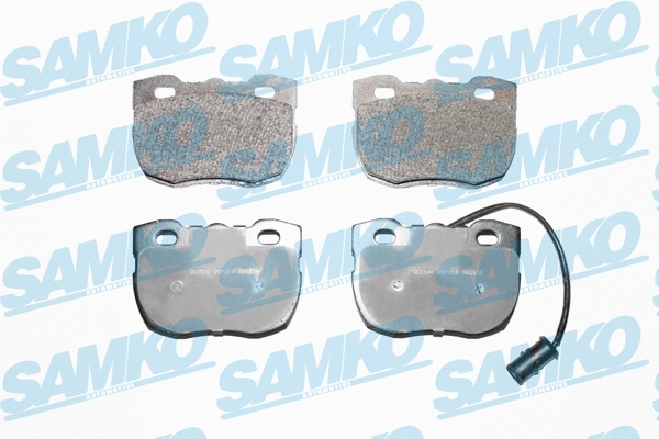 Diskinių stabdžių trinkelių rinkinys SAMKO 5SP324