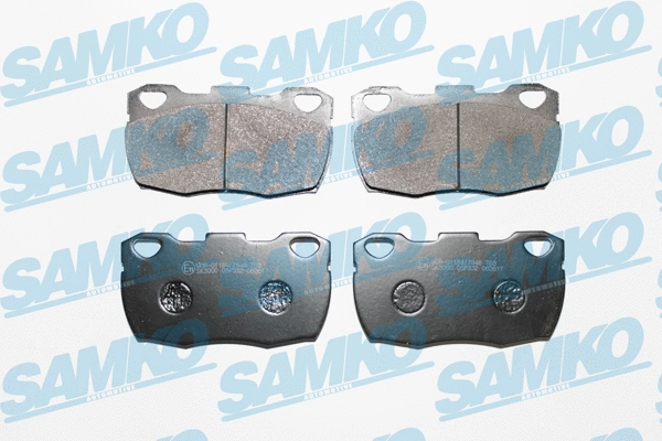 Diskinių stabdžių trinkelių rinkinys SAMKO 5SP332