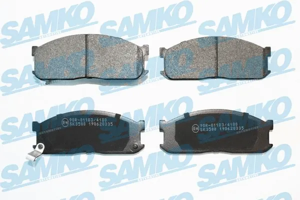 Diskinių stabdžių trinkelių rinkinys SAMKO 5SP335