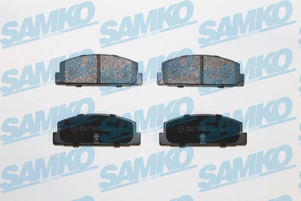 Diskinių stabdžių trinkelių rinkinys SAMKO 5SP336