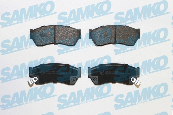 Diskinių stabdžių trinkelių rinkinys SAMKO 5SP343