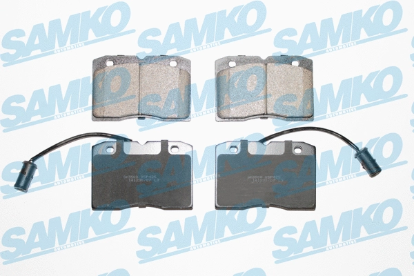 Diskinių stabdžių trinkelių rinkinys SAMKO 5SP425