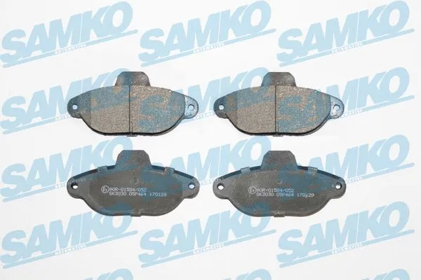 Diskinių stabdžių trinkelių rinkinys SAMKO 5SP464