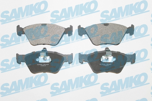 Diskinių stabdžių trinkelių rinkinys SAMKO 5SP465