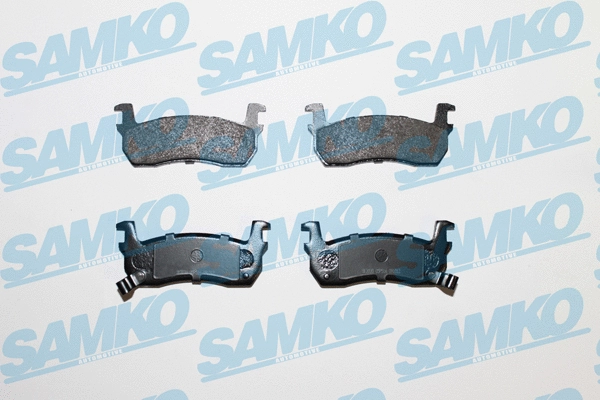 Diskinių stabdžių trinkelių rinkinys SAMKO 5SP516