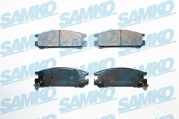 Diskinių stabdžių trinkelių rinkinys SAMKO 5SP517