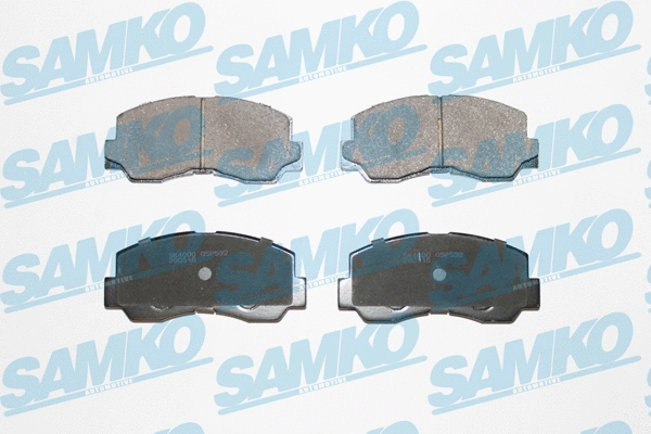 Diskinių stabdžių trinkelių rinkinys SAMKO 5SP532