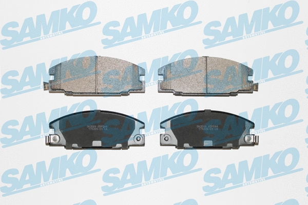 Diskinių stabdžių trinkelių rinkinys SAMKO 5SP544