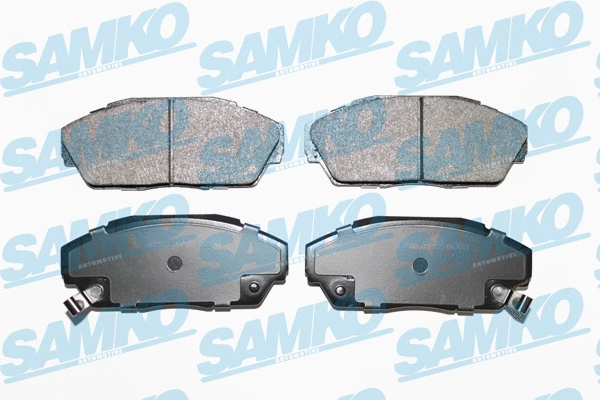 Diskinių stabdžių trinkelių rinkinys SAMKO 5SP555