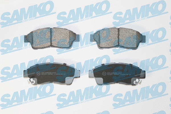 Diskinių stabdžių trinkelių rinkinys SAMKO 5SP561