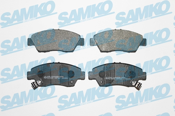 Diskinių stabdžių trinkelių rinkinys SAMKO 5SP564