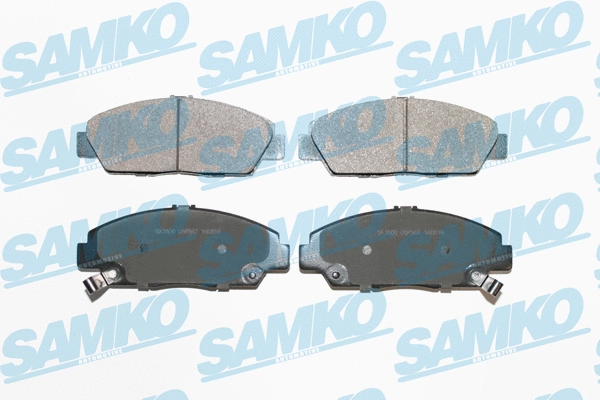 Diskinių stabdžių trinkelių rinkinys SAMKO 5SP567