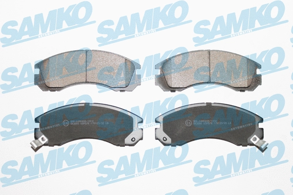 Diskinių stabdžių trinkelių rinkinys SAMKO 5SP578