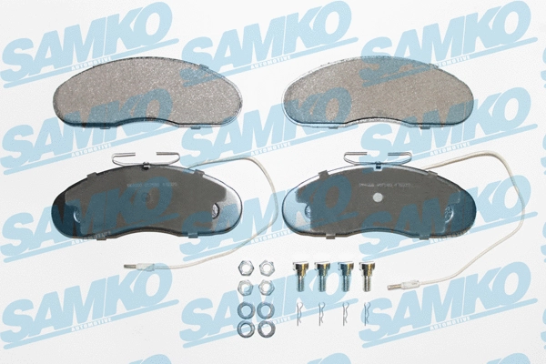 Diskinių stabdžių trinkelių rinkinys SAMKO 5SP580