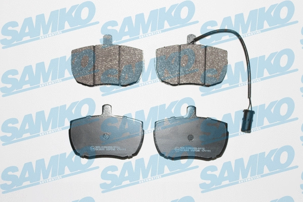 Diskinių stabdžių trinkelių rinkinys SAMKO 5SP590