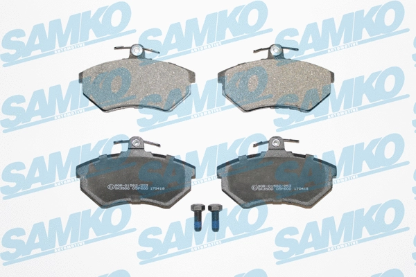 Diskinių stabdžių trinkelių rinkinys SAMKO 5SP600