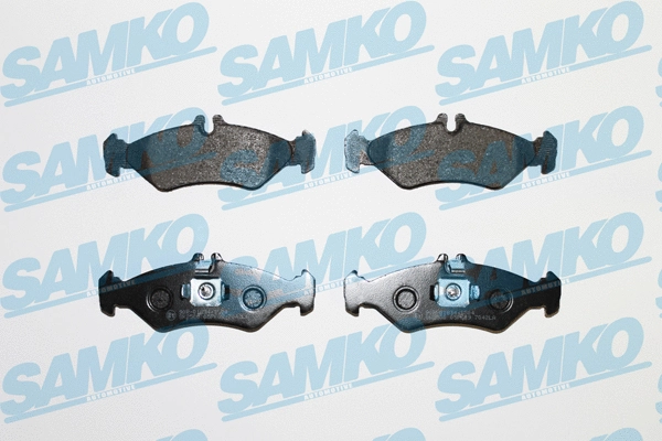 Diskinių stabdžių trinkelių rinkinys SAMKO 5SP609