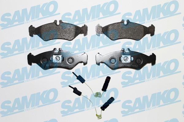 Diskinių stabdžių trinkelių rinkinys SAMKO 5SP609A