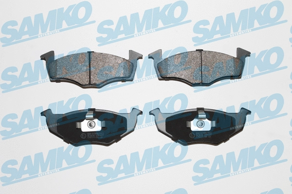 Diskinių stabdžių trinkelių rinkinys SAMKO 5SP627