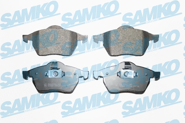 Diskinių stabdžių trinkelių rinkinys SAMKO 5SP635