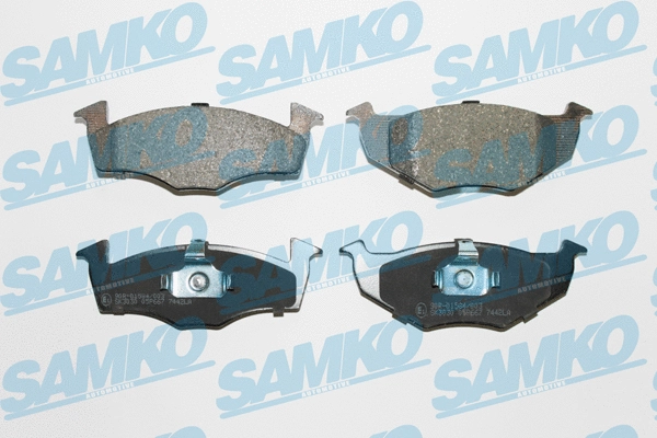 Diskinių stabdžių trinkelių rinkinys SAMKO 5SP667