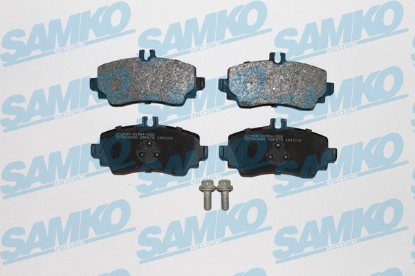 Diskinių stabdžių trinkelių rinkinys SAMKO 5SP670