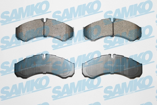 Diskinių stabdžių trinkelių rinkinys SAMKO 5SP684
