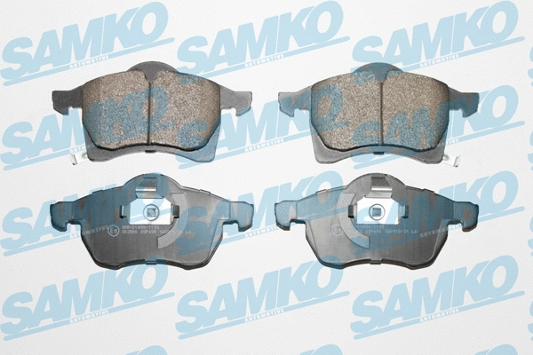 Diskinių stabdžių trinkelių rinkinys SAMKO 5SP690