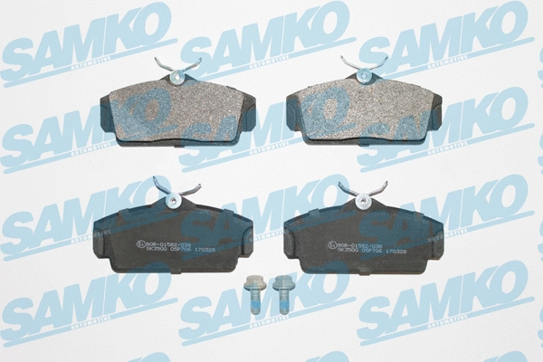Diskinių stabdžių trinkelių rinkinys SAMKO 5SP706
