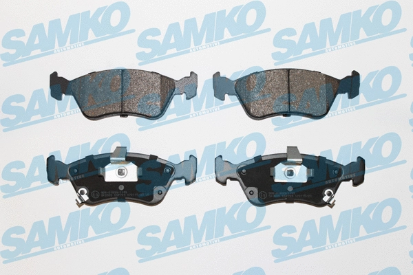 Diskinių stabdžių trinkelių rinkinys SAMKO 5SP709