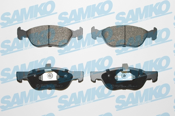 Diskinių stabdžių trinkelių rinkinys SAMKO 5SP740