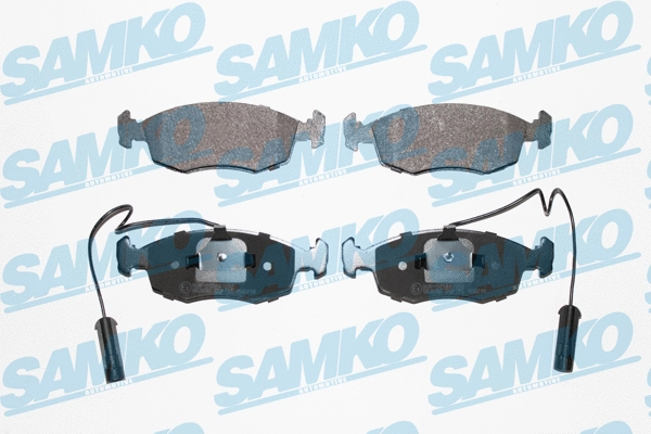 Diskinių stabdžių trinkelių rinkinys SAMKO 5SP755