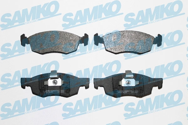 Diskinių stabdžių trinkelių rinkinys SAMKO 5SP756