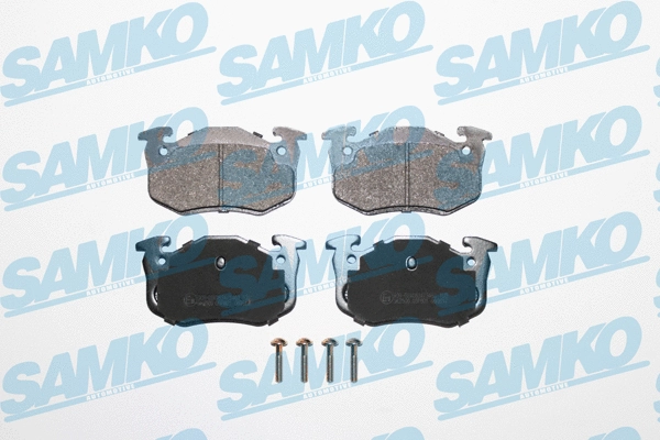Diskinių stabdžių trinkelių rinkinys SAMKO 5SP801