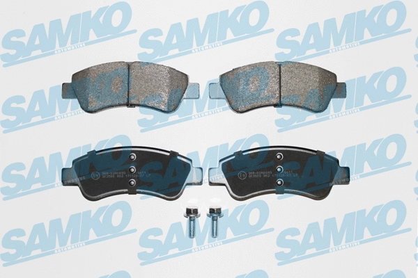 Diskinių stabdžių trinkelių rinkinys SAMKO 5SP802