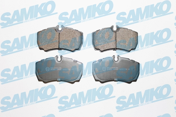 Diskinių stabdžių trinkelių rinkinys SAMKO 5SP830