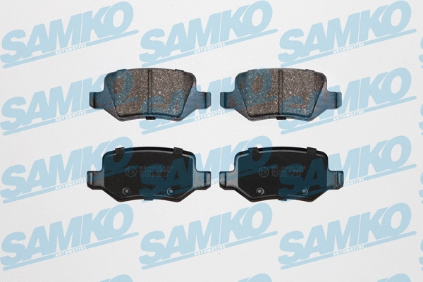 Diskinių stabdžių trinkelių rinkinys SAMKO 5SP850