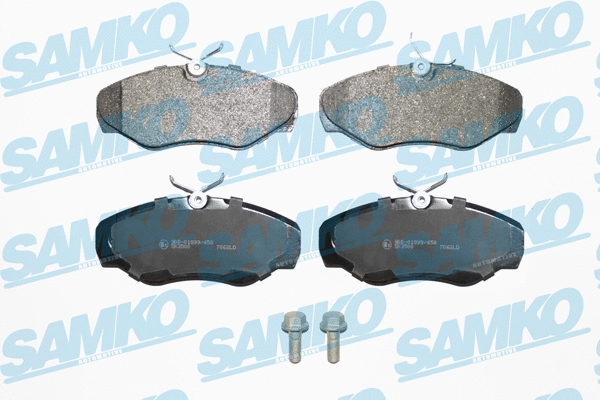Diskinių stabdžių trinkelių rinkinys SAMKO 5SP908