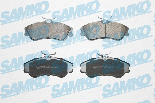 Diskinių stabdžių trinkelių rinkinys SAMKO 5SP950