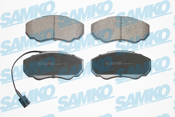 Diskinių stabdžių trinkelių rinkinys SAMKO 5SP966