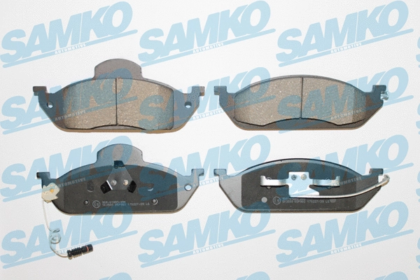 Diskinių stabdžių trinkelių rinkinys SAMKO 5SP983