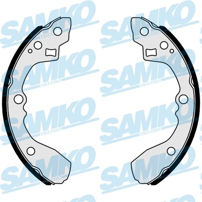 Stabdžių trinkelių komplektas SAMKO 81054