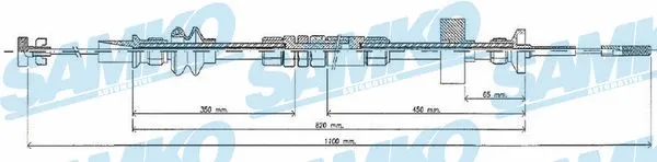 Sankabos trosas SAMKO C0273C