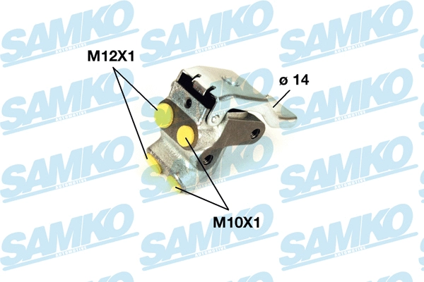 Stabdymo jėgos reguliatorius SAMKO D12002
