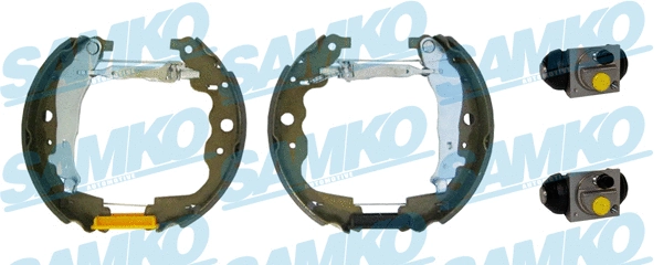 Stabdžių trinkelių komplektas SAMKO KEG702