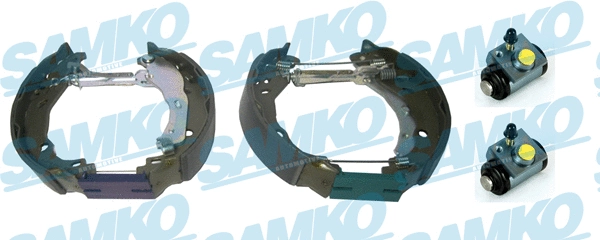 Stabdžių trinkelių komplektas SAMKO KEG816