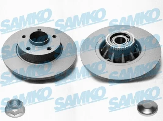 Stabdžių diskas SAMKO R1020PRCA