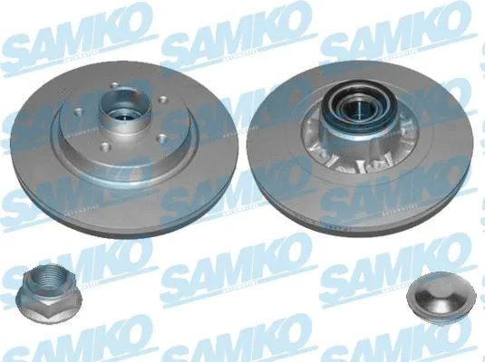 Stabdžių diskas SAMKO R1033PRCA