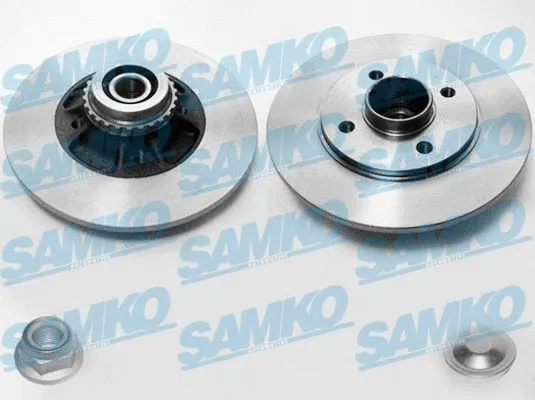 Stabdžių diskas SAMKO R1034PCA